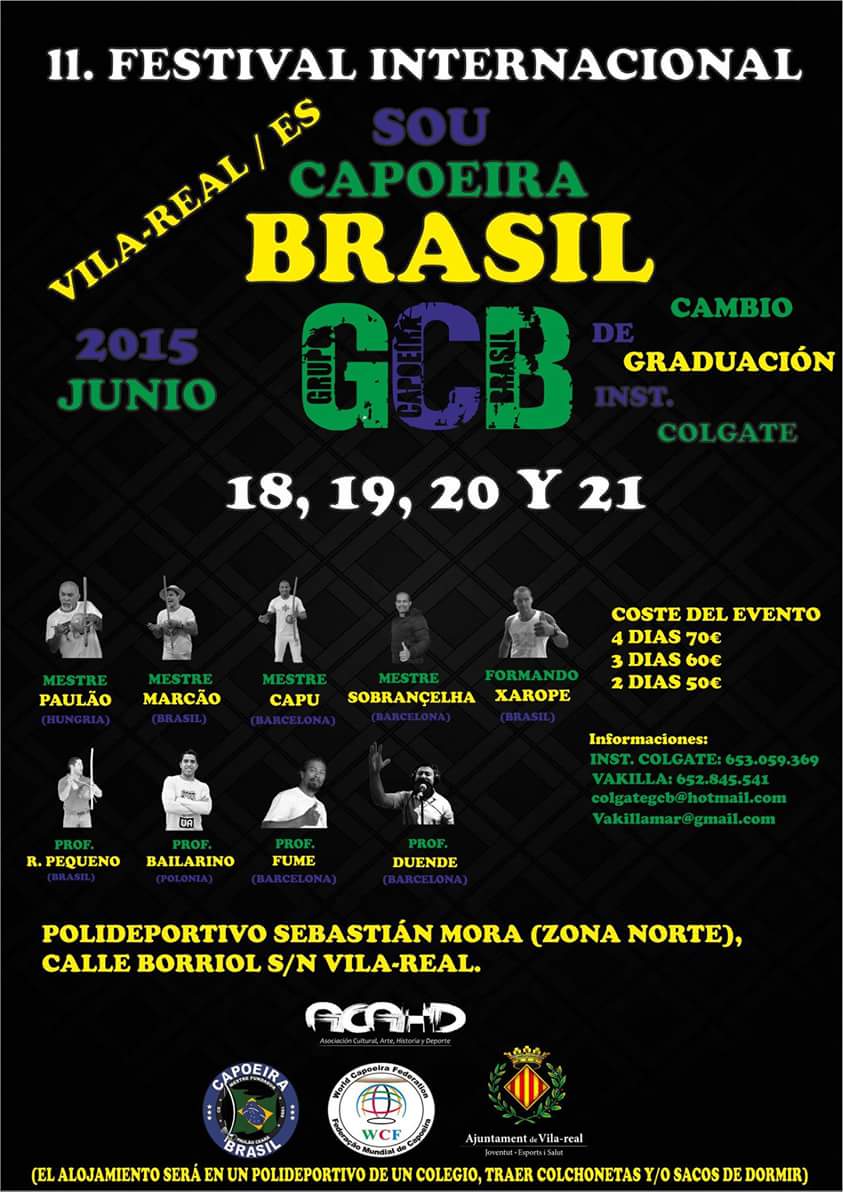 II Festival Internacional Sou Capoeira Brasil
